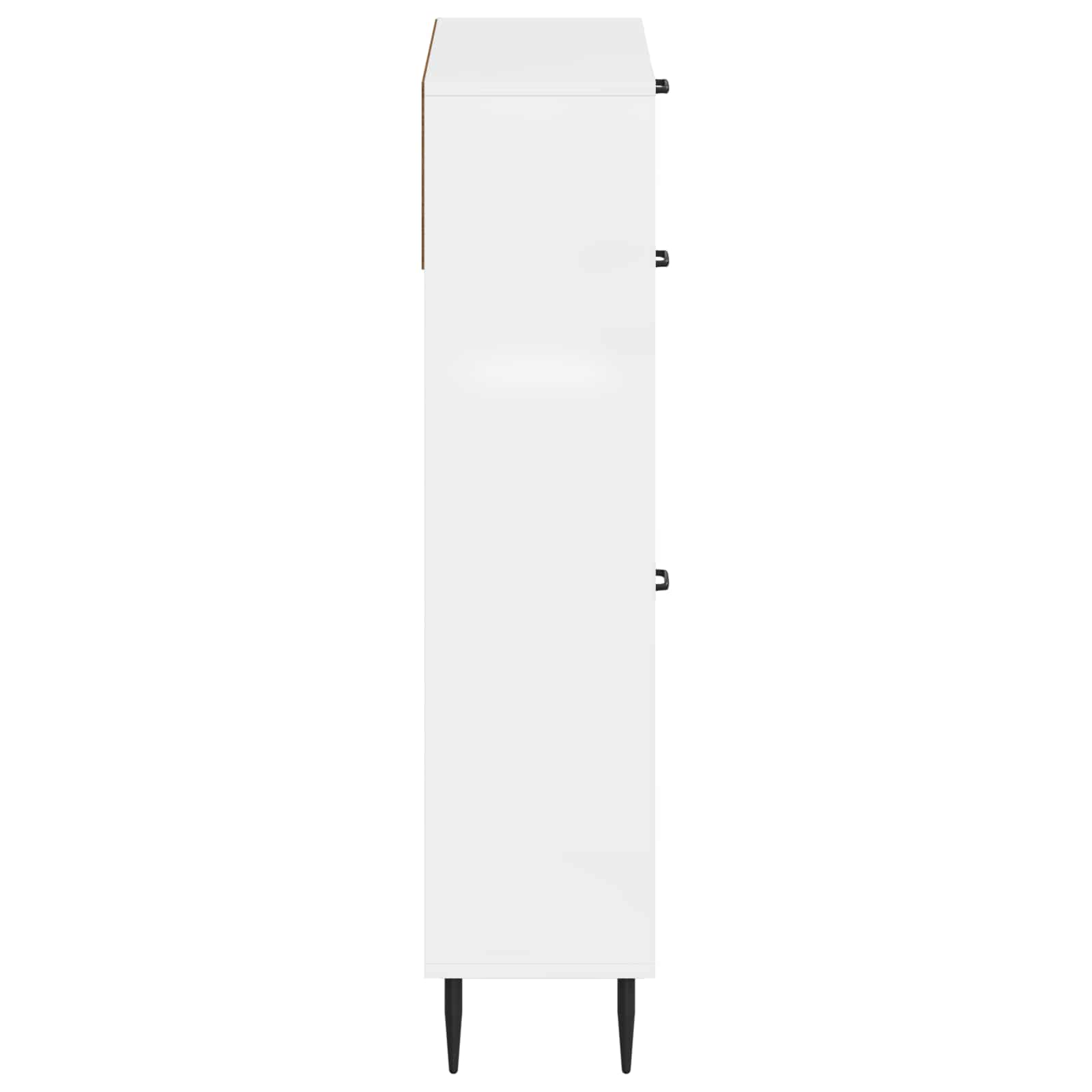 Schuhschrank HAARLEM 78 x 24 x 103 cm Holzwerkstoff