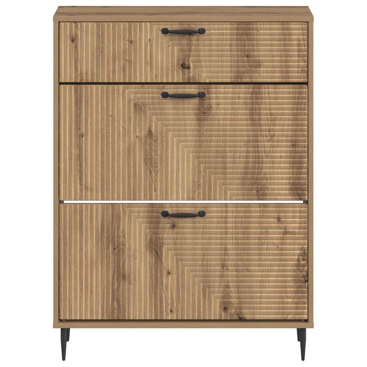 Schuhschrank HAARLEM 78 x 24 x 103 cm Holzwerkstoff
