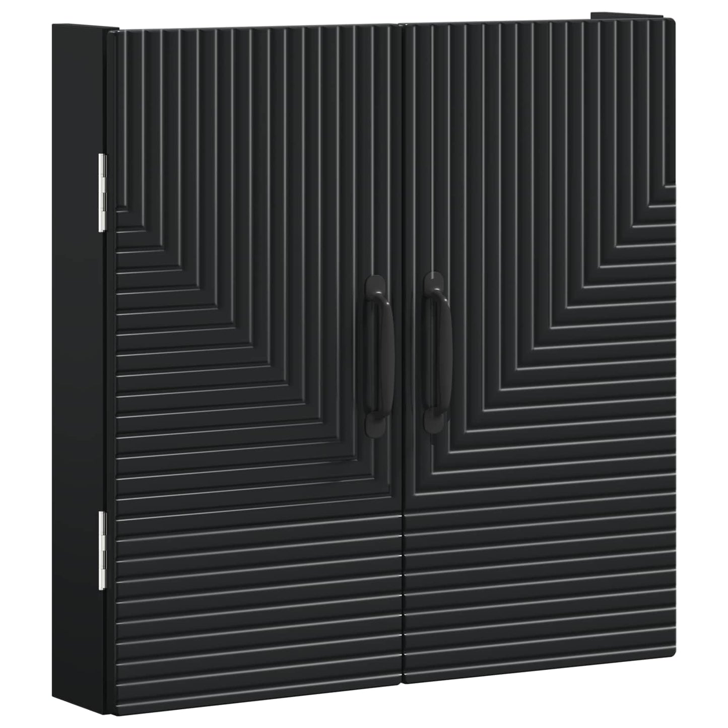 Dartboard Schrank HAARLEM Schwarz 52,5 x 10,5 x 53,5 cm