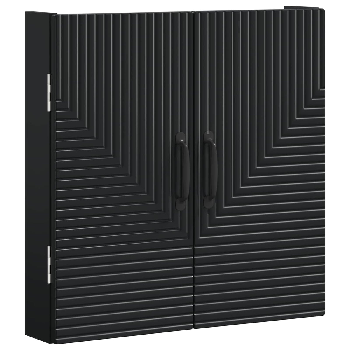 Dartboard Schrank HAARLEM Schwarz 52,5 x 10,5 x 53,5 cm