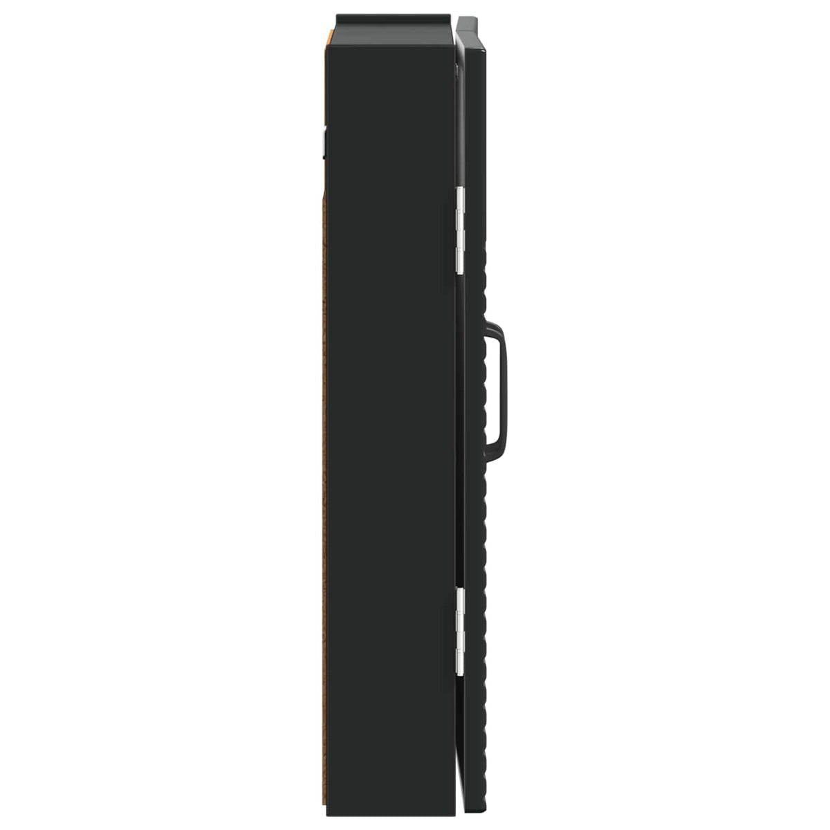 Dartboard Schrank HAARLEM Schwarz 52,5 x 10,5 x 53,5 cm
