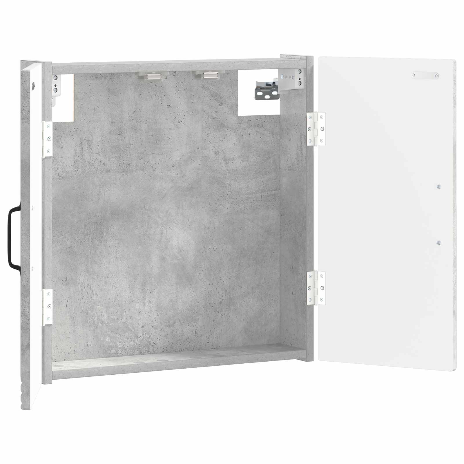 Dartboard Schrank HAARLEM Betongrau 52,5 x 10,5 x 53,5 cm