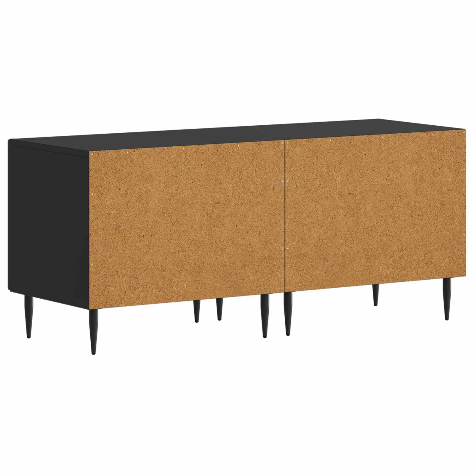 TV-Schrank Schwarz Holzwerkstoff