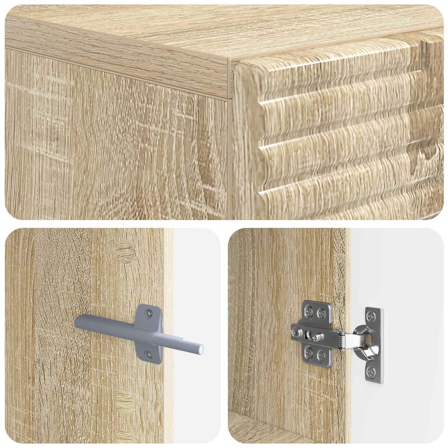 TV-Schrank Sonoma-Eiche Holzwerkstoff
