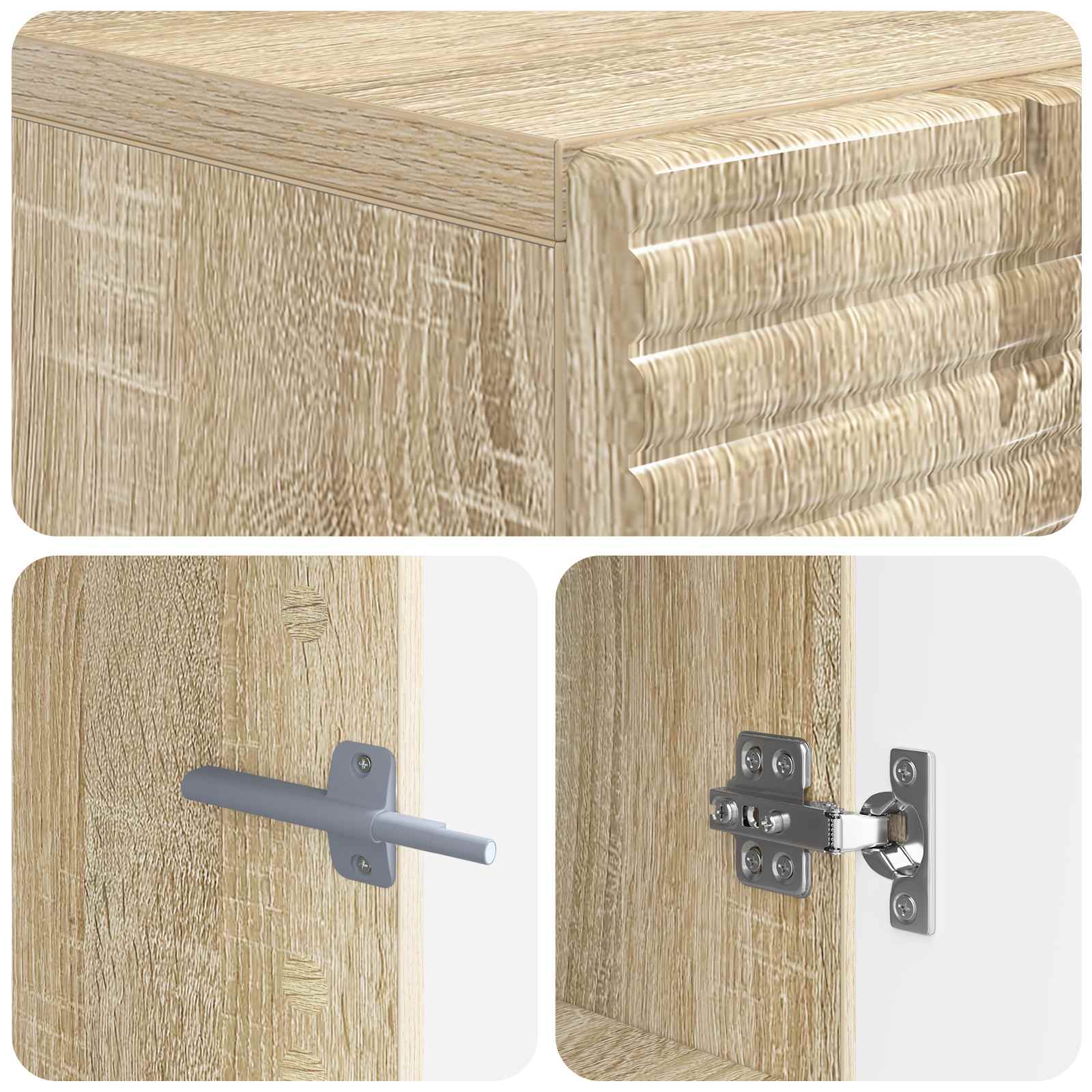 TV-Schrank Sonoma-Eiche Holzwerkstoff