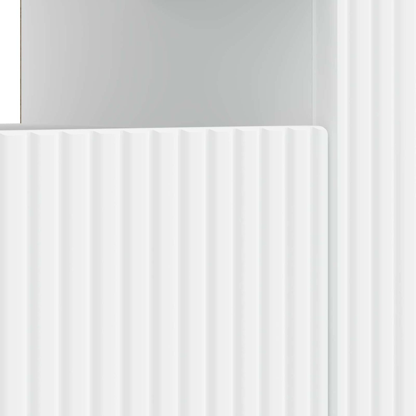 LED-TV-Schrank Weiß Holzwerkstoff