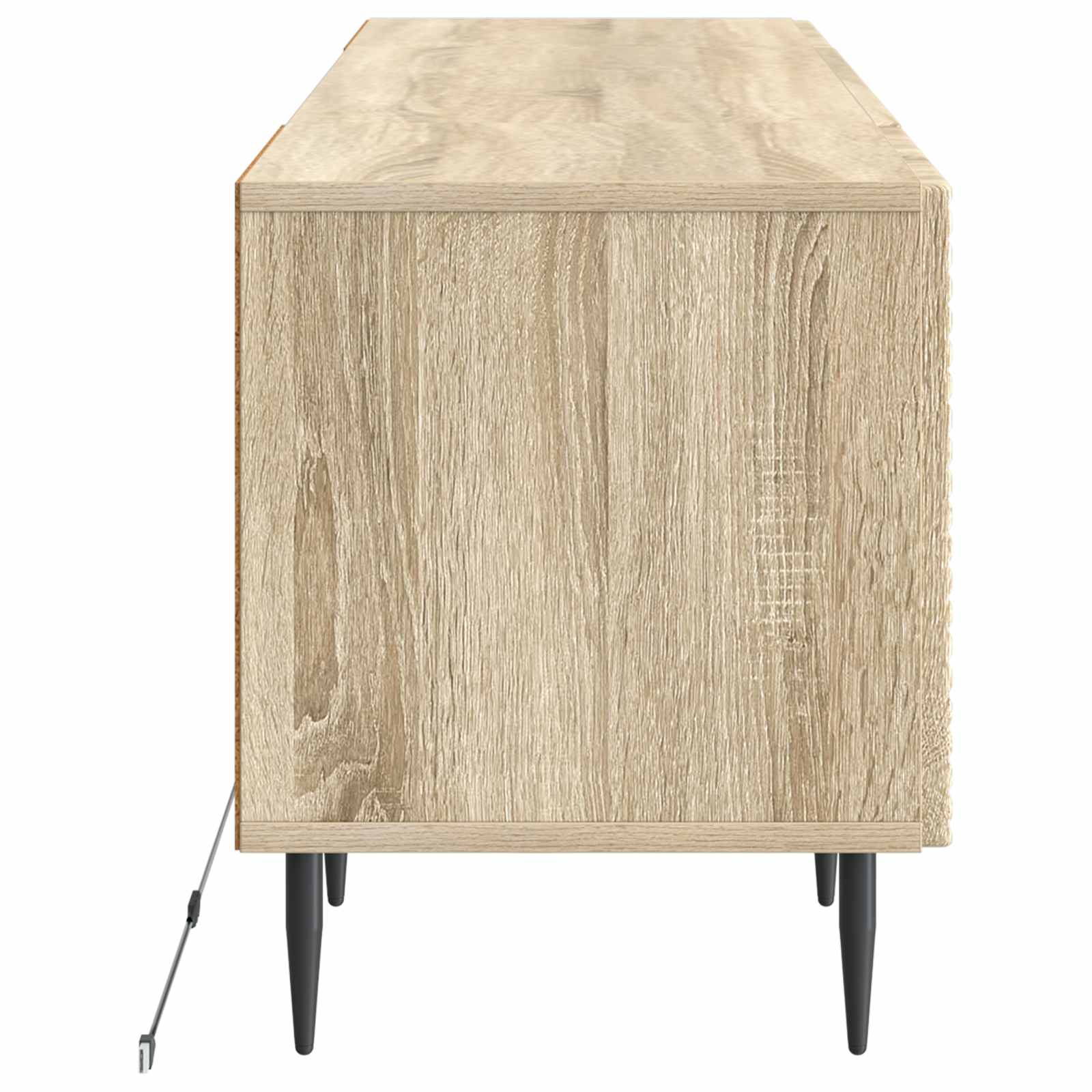 LED-TV-Schrank Sonoma-Eiche Holzwerkstoff