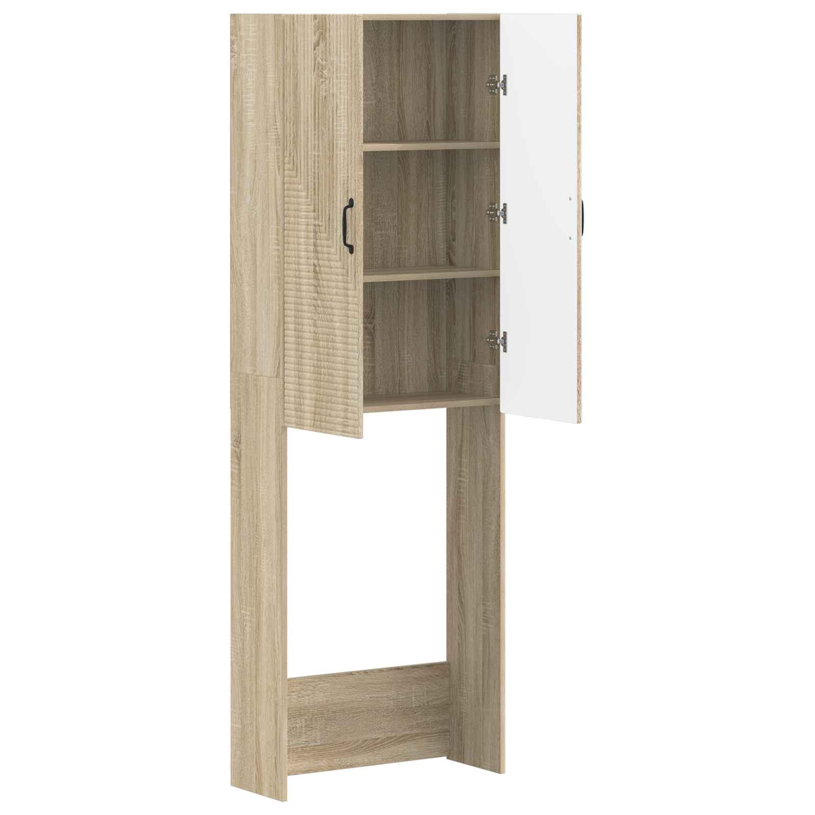 Toilettenschrank HAARLEM Sonoma-Eiche 66 x 25,5 x 190 cm