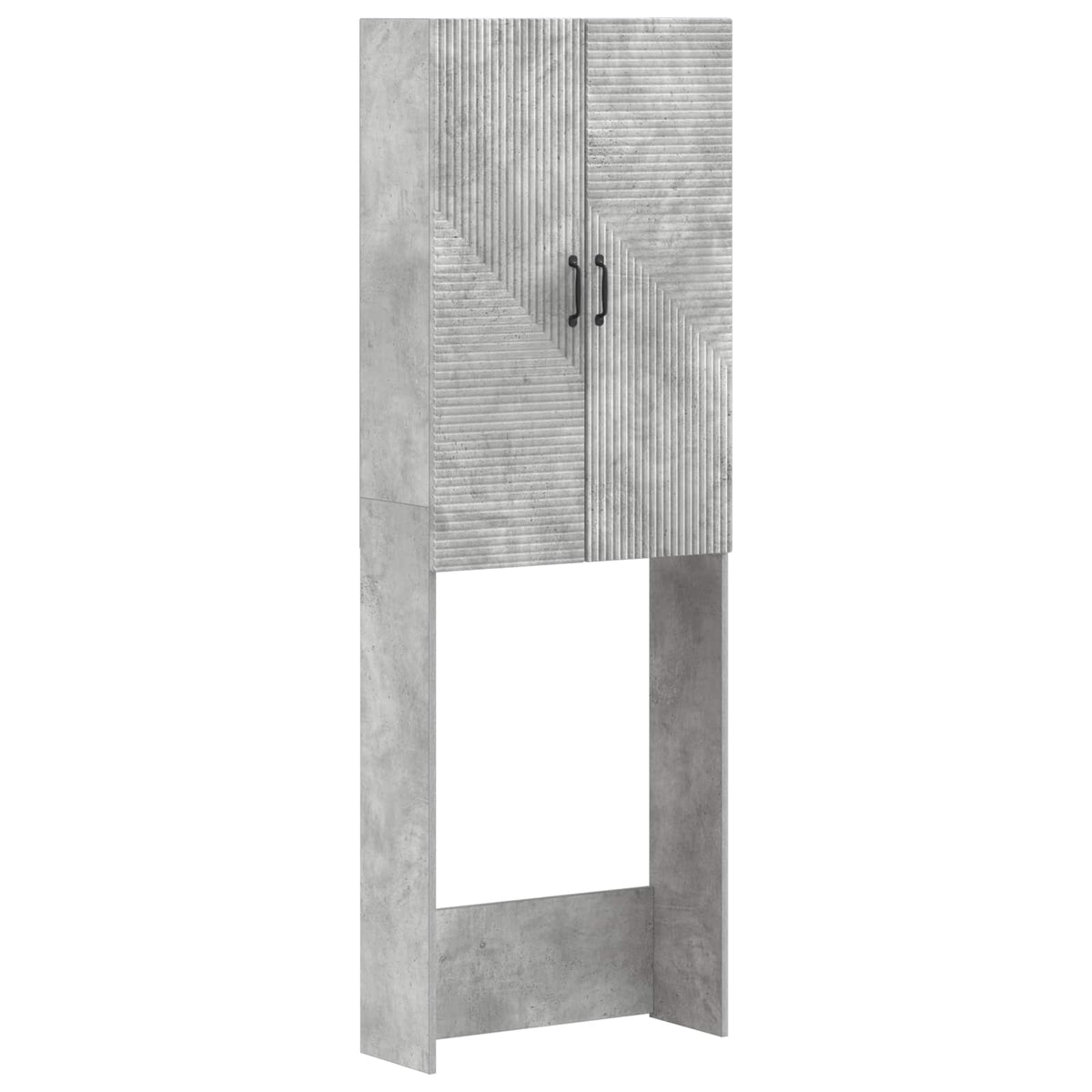 Toilettenschrank HAARLEM Betongrau 66 x 25,5 x 190 cm