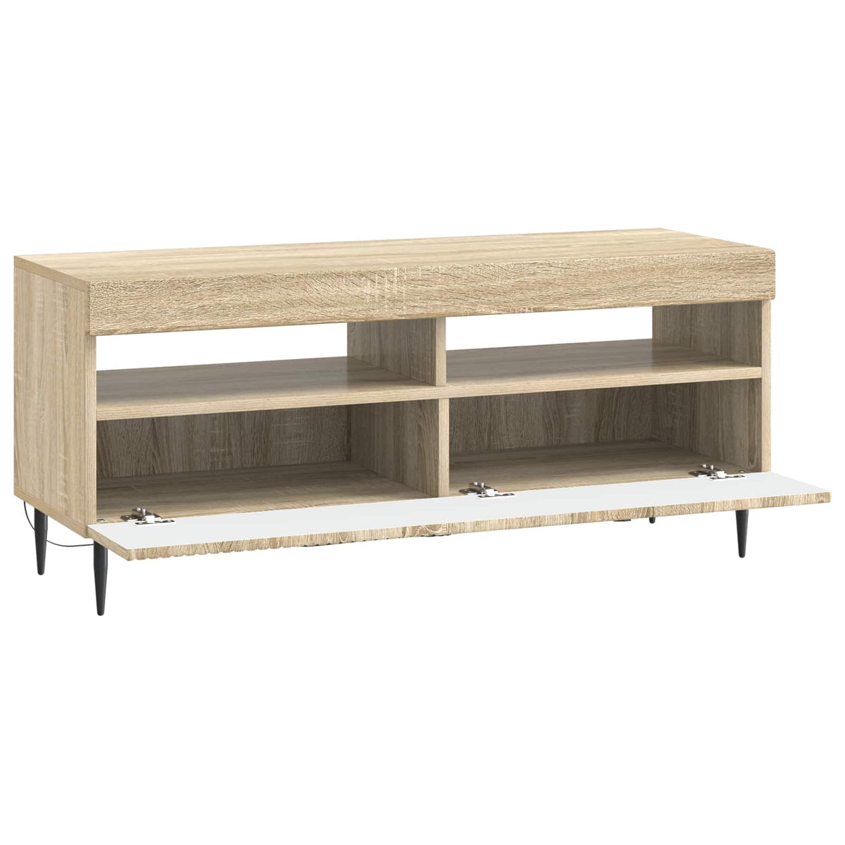 LED-TV-Schrank Sonoma-Eiche Holzwerkstoff