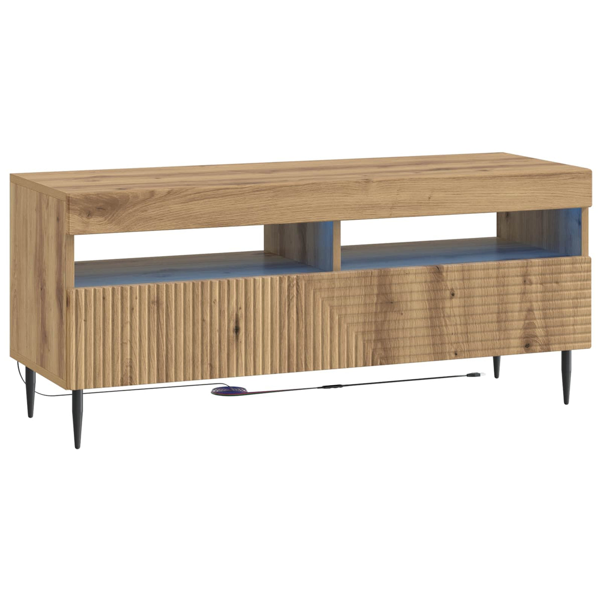 LED-TV-Schrank Artisan-Eiche Holzwerkstoff