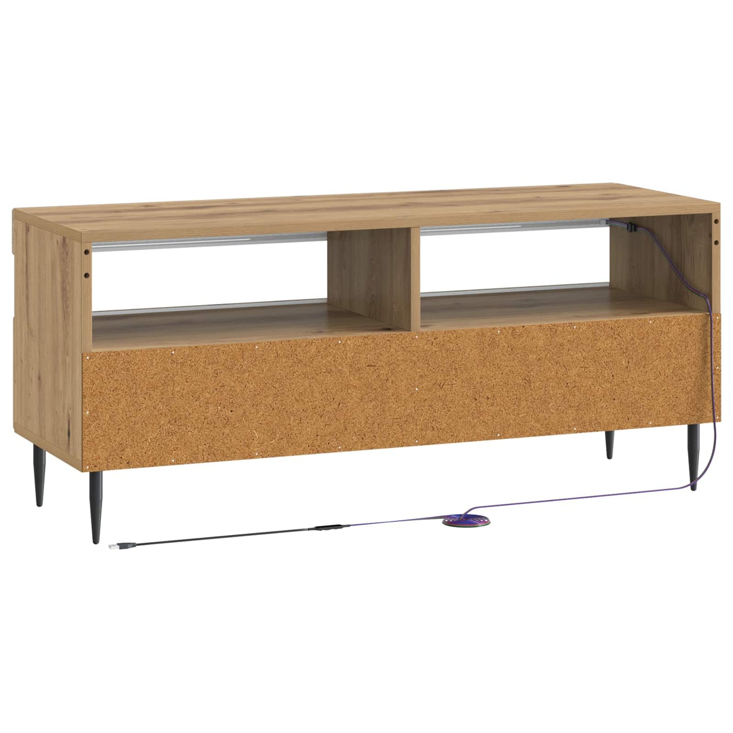 LED-TV-Schrank Artisan-Eiche Holzwerkstoff