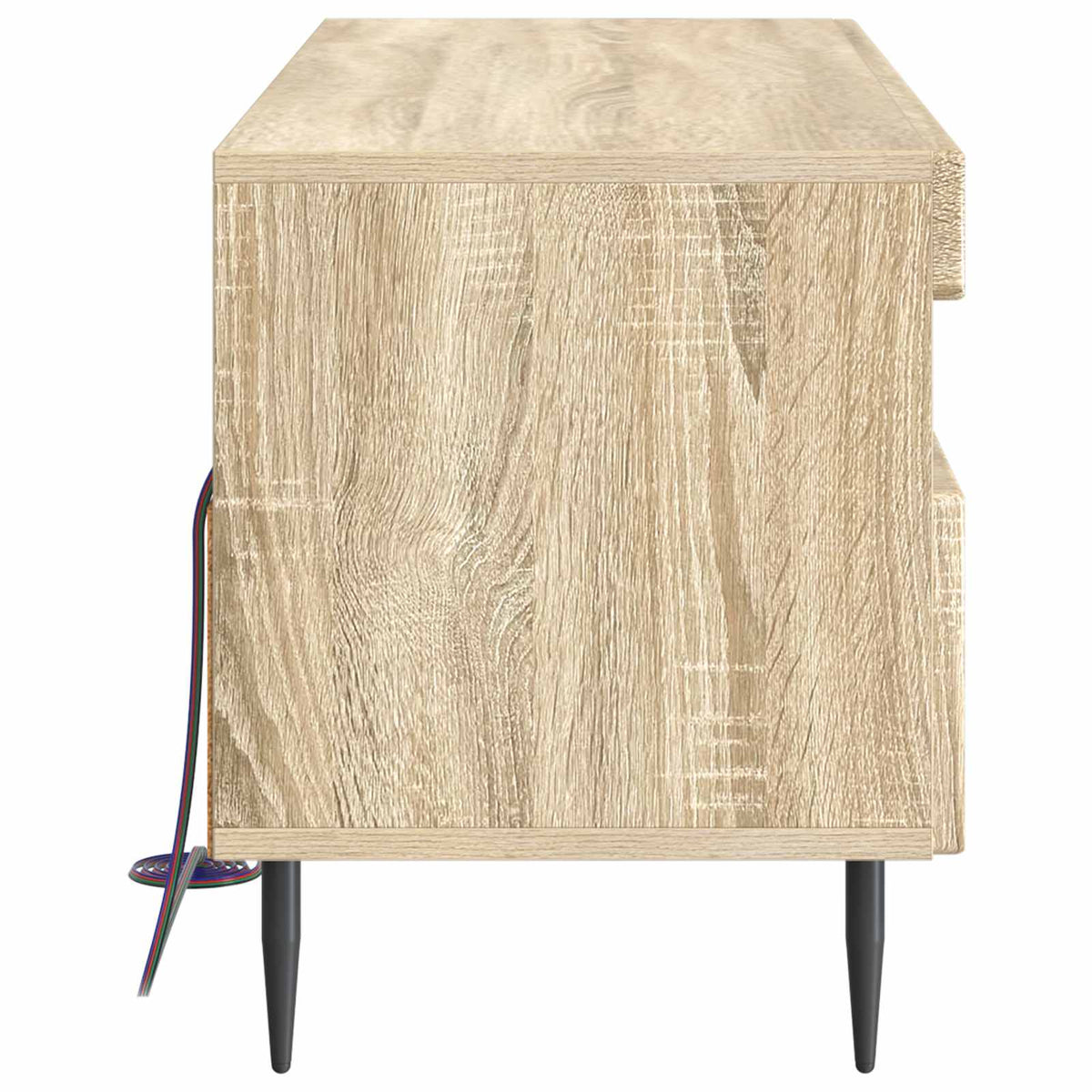 LED-TV-Schrank Sonoma-Eiche Holzwerkstoff