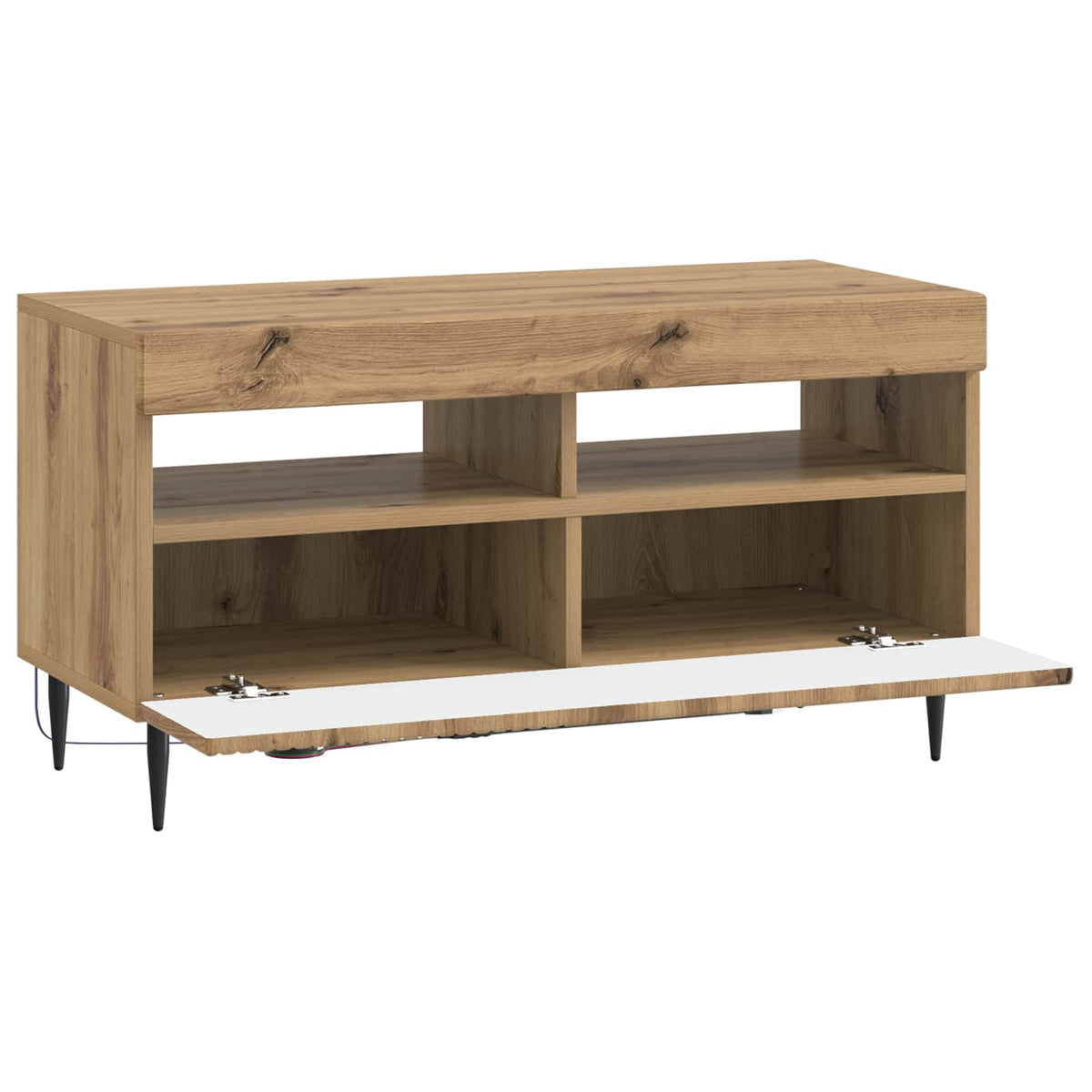LED-TV-Schrank Artisan-Eiche Holzwerkstoff
