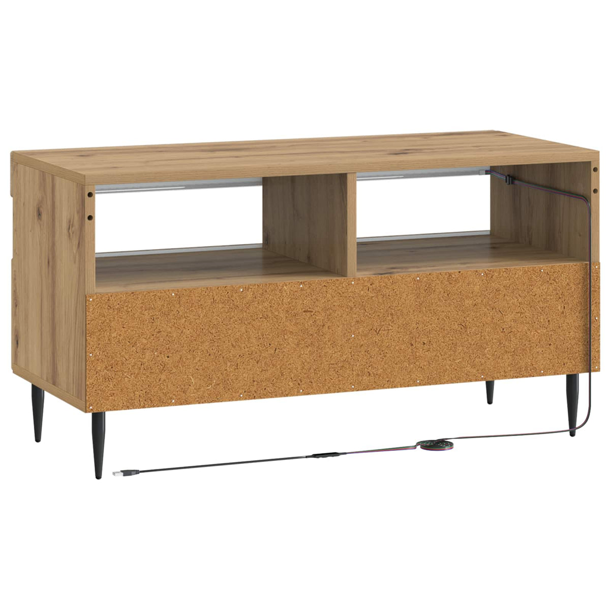 LED-TV-Schrank Artisan-Eiche Holzwerkstoff
