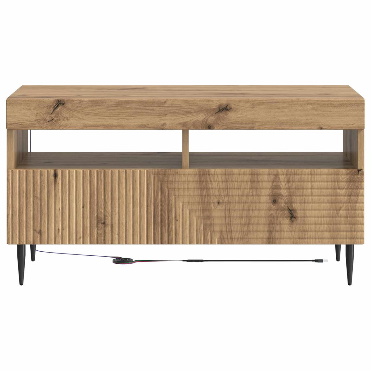 LED-TV-Schrank Artisan-Eiche Holzwerkstoff