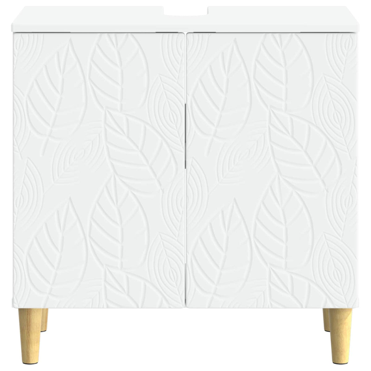 Waschbeckenschrank DELFT Weiß 59,5 x 31,5 x 59 cm Holzwerkstoff