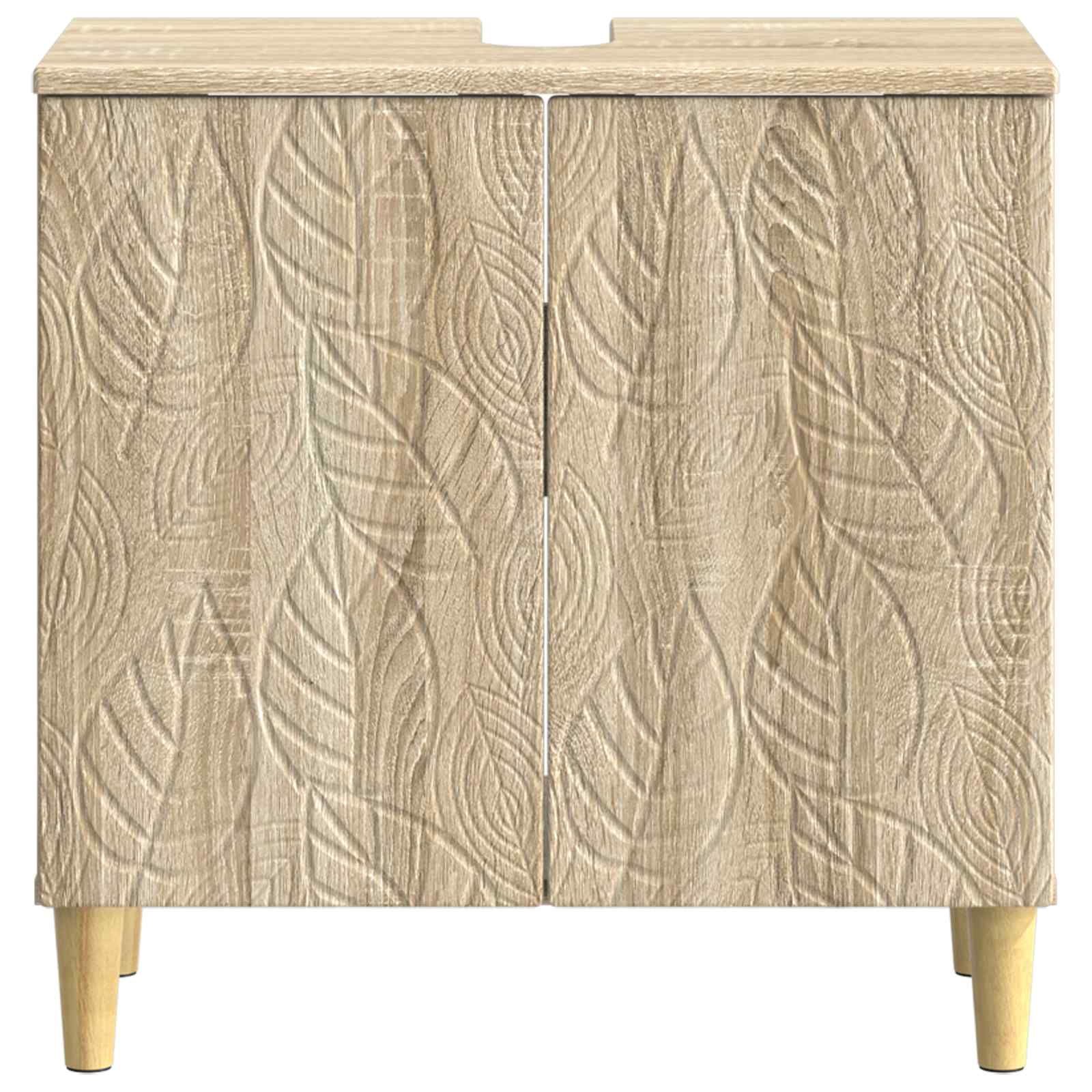 Waschbeckenschrank DELFT Sonoma-Eiche 59,5 x 31,5 x 59 cm