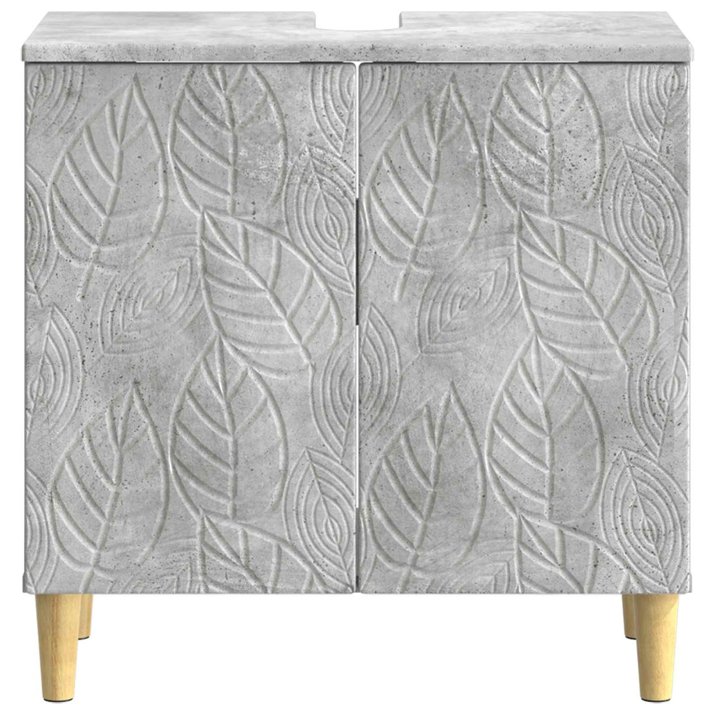 Waschbeckenschrank DELFT Betongrau 59,5 x 31,5 x 59 cm