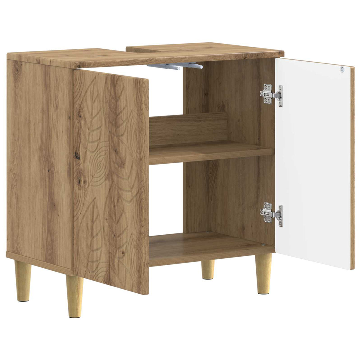 Waschbeckenschrank DELFT Artisan-Eiche 59,5 x 31,5 x 59 cm