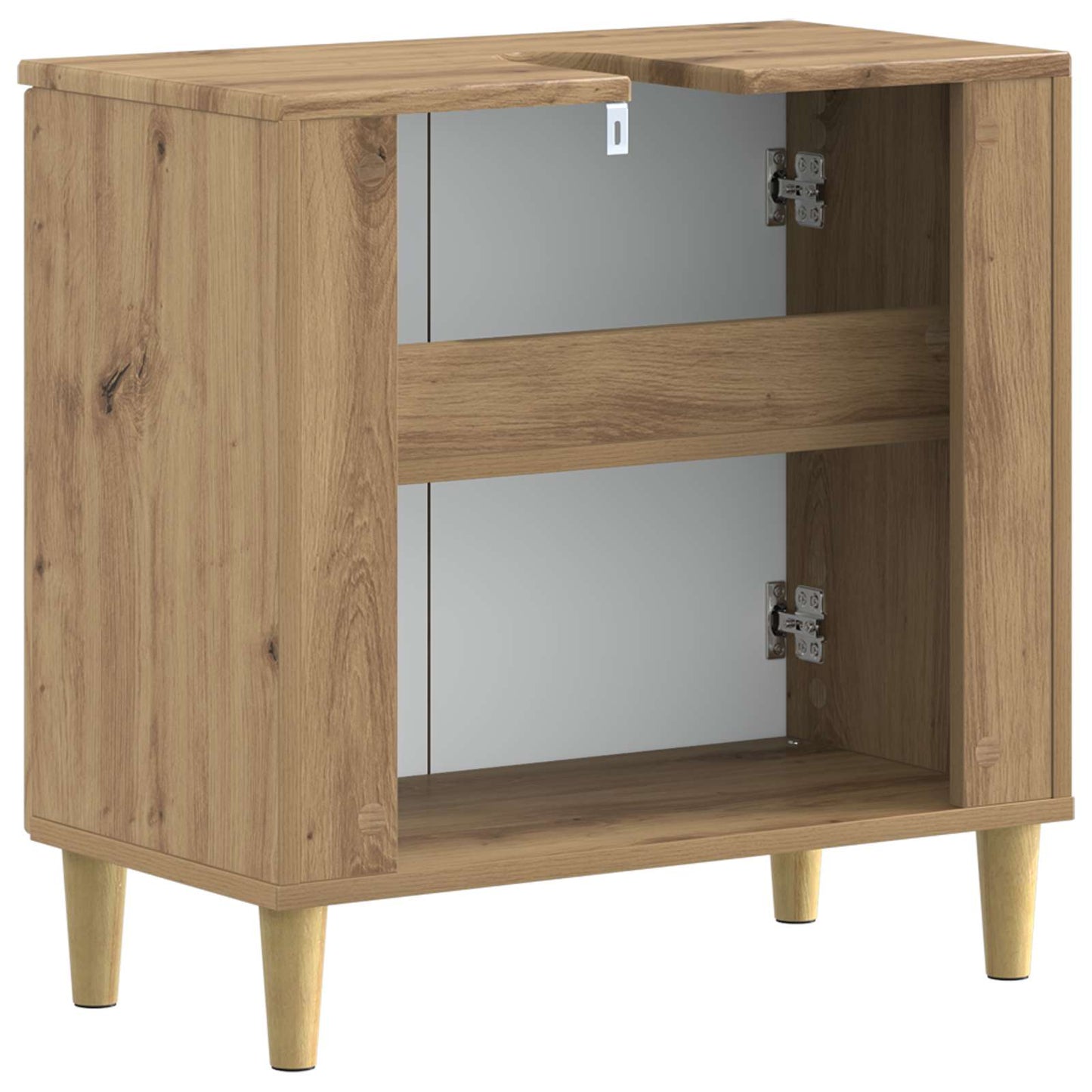 Waschbeckenschrank DELFT Artisan-Eiche 59,5 x 31,5 x 59 cm