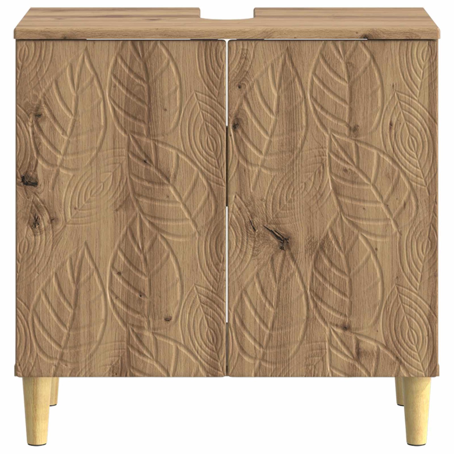 Waschbeckenschrank DELFT Artisan-Eiche 59,5 x 31,5 x 59 cm