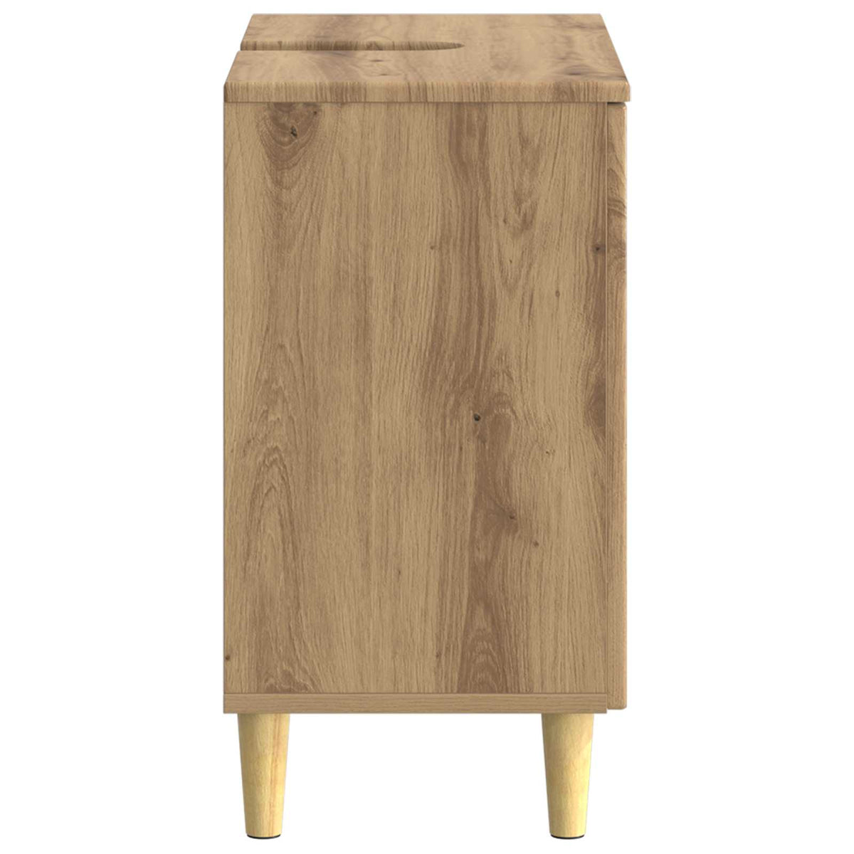 Waschbeckenschrank DELFT Artisan-Eiche 59,5 x 31,5 x 59 cm