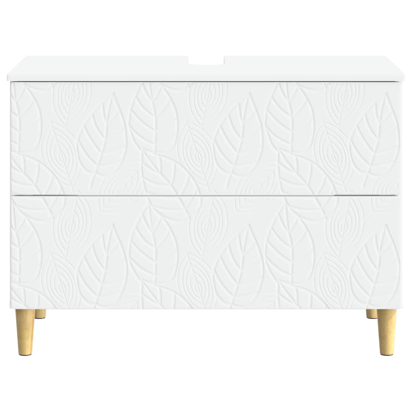 Waschbeckenschrank DELFT Weiß 82 x 41 x 59 cm Holzwerkstoff
