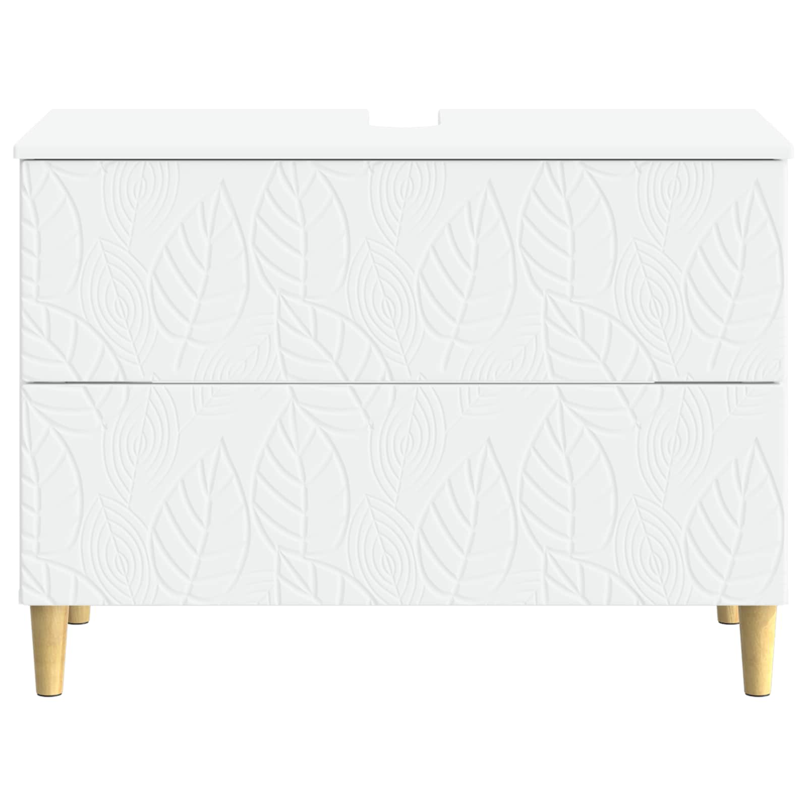 Waschbeckenschrank DELFT Weiß 82 x 41 x 59 cm Holzwerkstoff