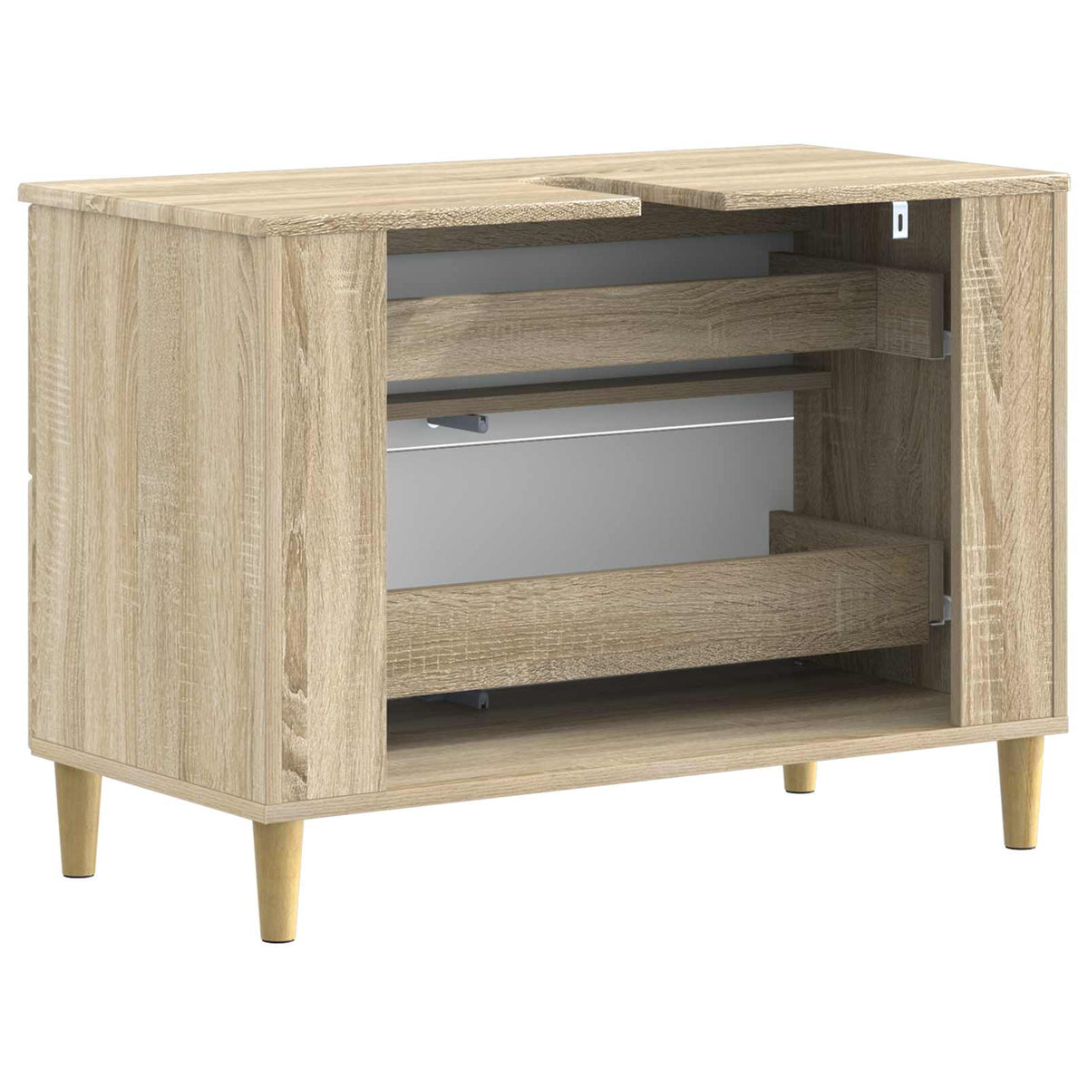 Waschbeckenschrank DELFT Sonoma-Eiche 82 x 41 x 59 cm