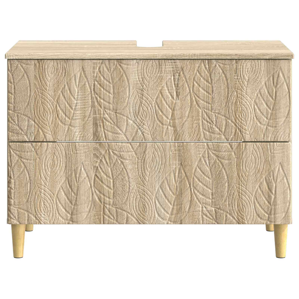 Waschbeckenschrank DELFT Sonoma-Eiche 82 x 41 x 59 cm