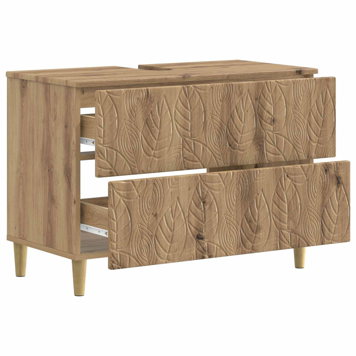Waschbeckenschrank DELFT Artisan-Eiche 82 x 41 x 59 cm
