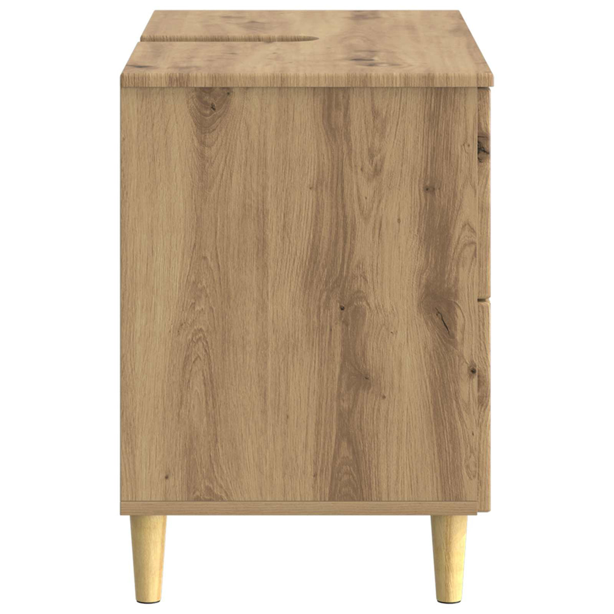 Waschbeckenschrank DELFT Artisan-Eiche 82 x 41 x 59 cm