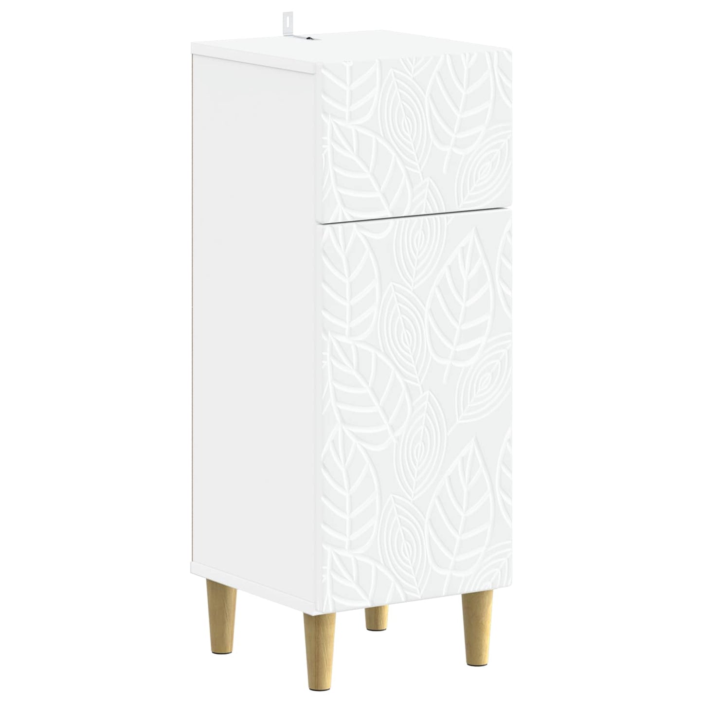 Badezimmer Aufbewahrungsschrank DELFT Weiß 30 x 31 x 80 cm