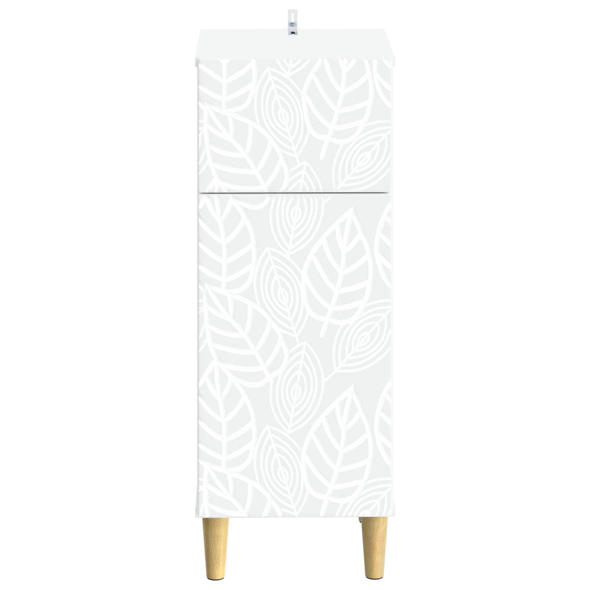 Badezimmer Aufbewahrungsschrank DELFT Weiß 30 x 31 x 80 cm