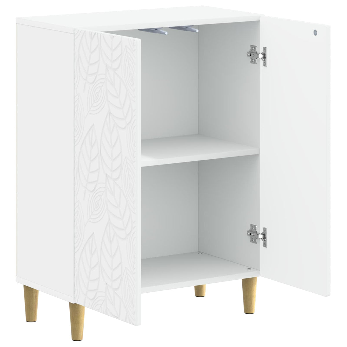 Badezimmer Aufbewahrungsschrank DELFT Weiß 59,5 x 31 x 80 cm
