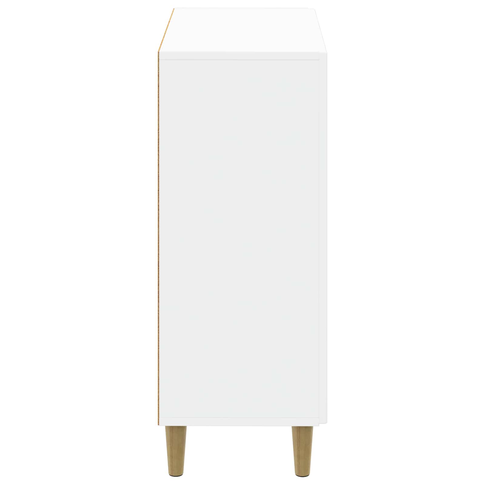 Badezimmer Aufbewahrungsschrank DELFT Weiß 59,5 x 31 x 80 cm