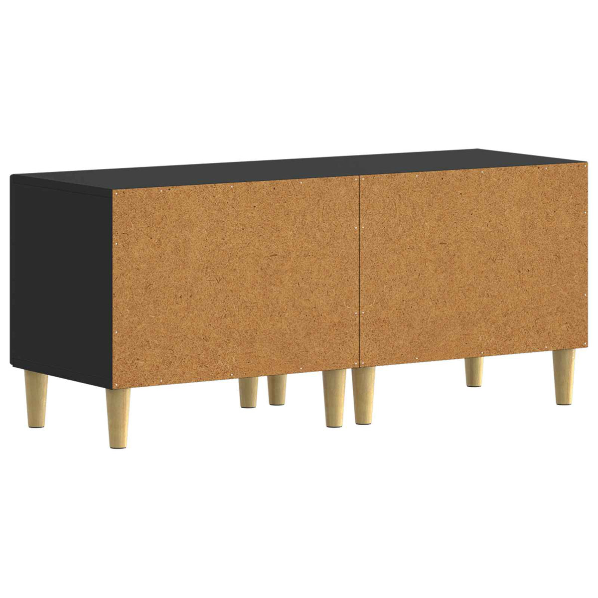 TV-Schrank Schwarz Holzwerkstoff