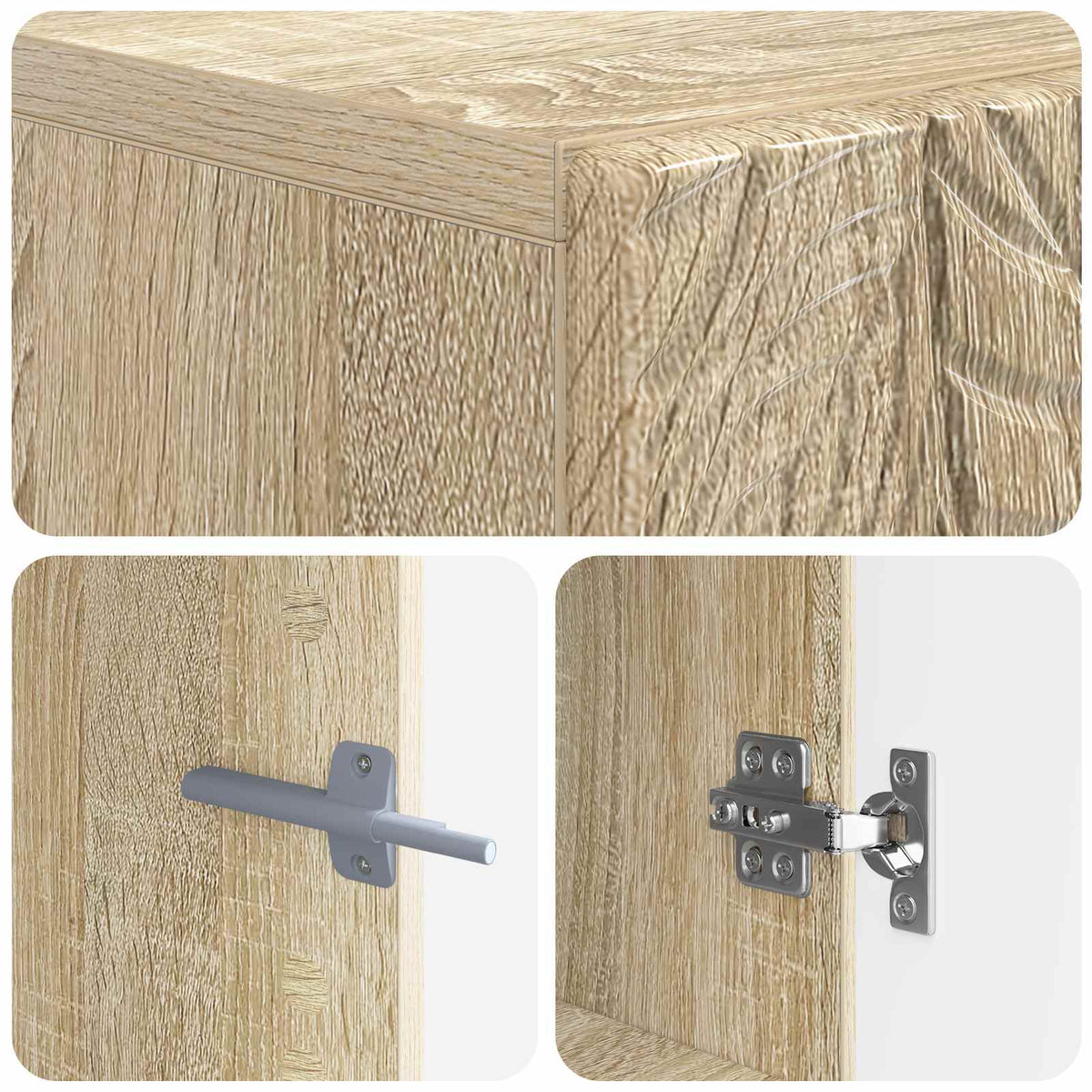 TV-Schrank Sonoma-Eiche Holzwerkstoff