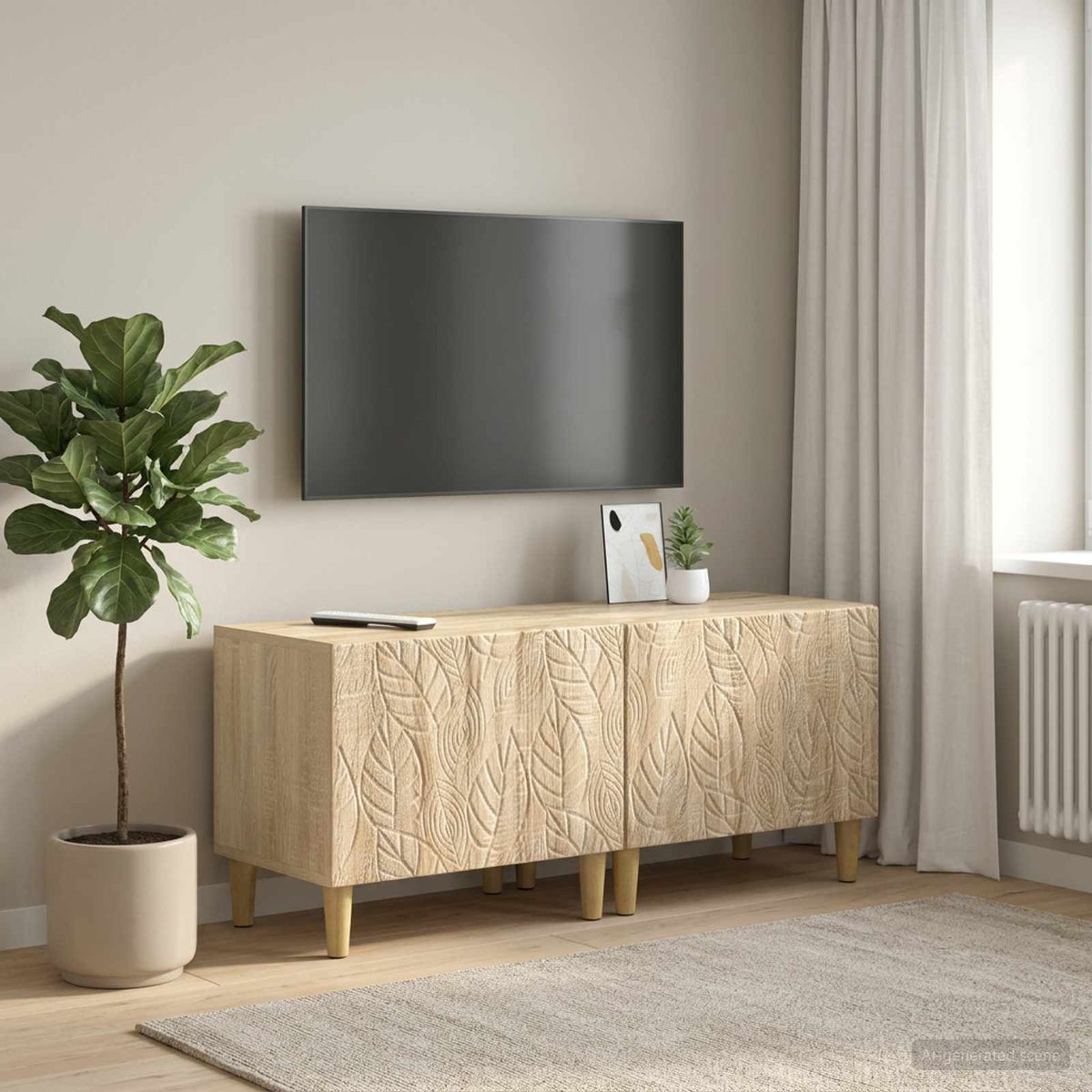 TV-Schrank Sonoma-Eiche Holzwerkstoff