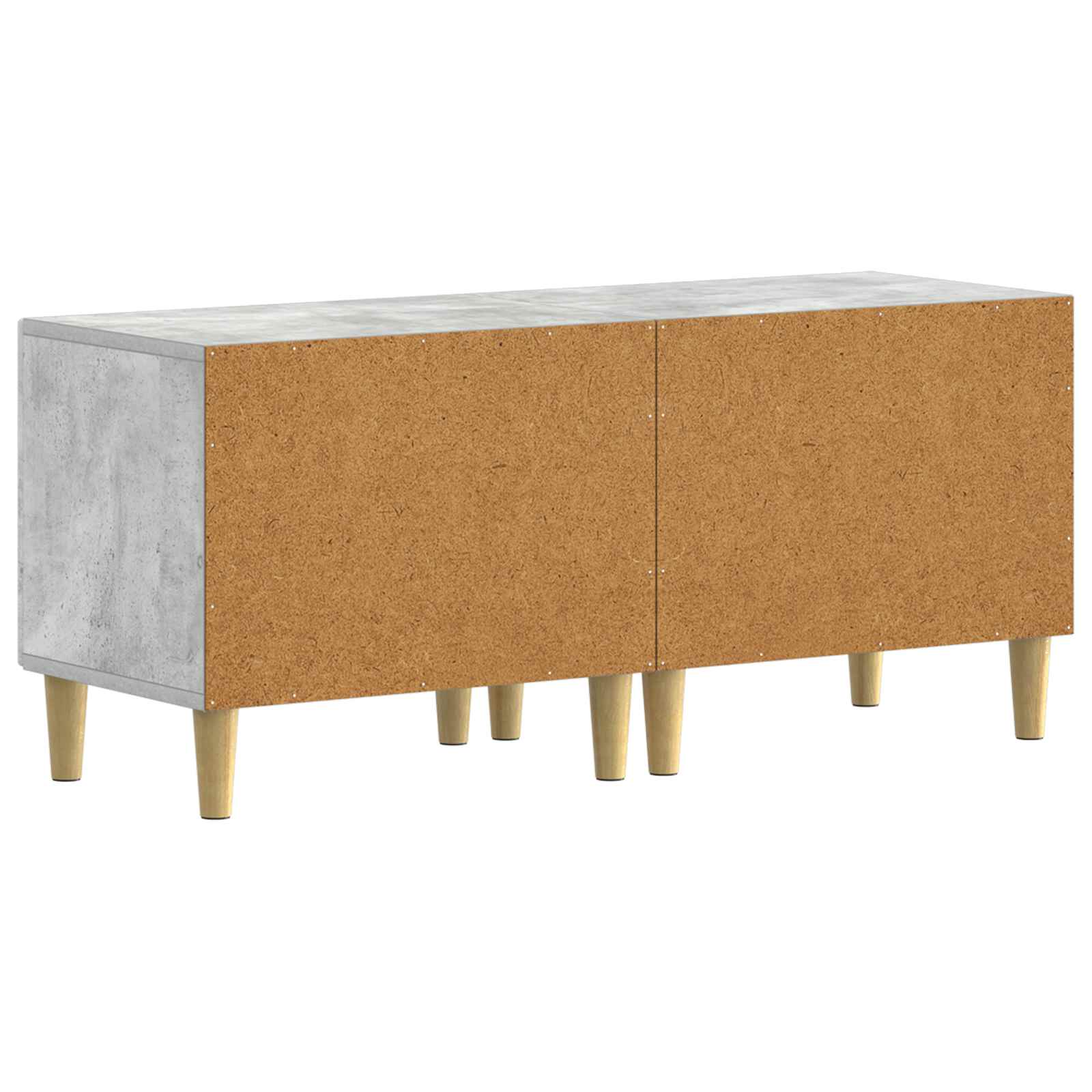 TV-Schrank Betongrau Holzwerkstoff