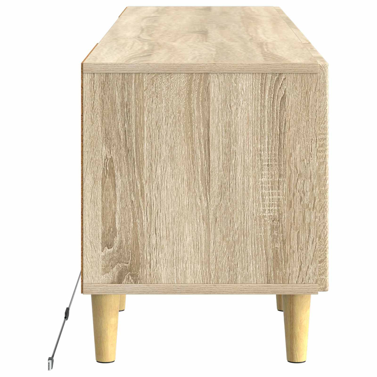 LED-TV-Schrank Sonoma-Eiche Holzwerkstoff