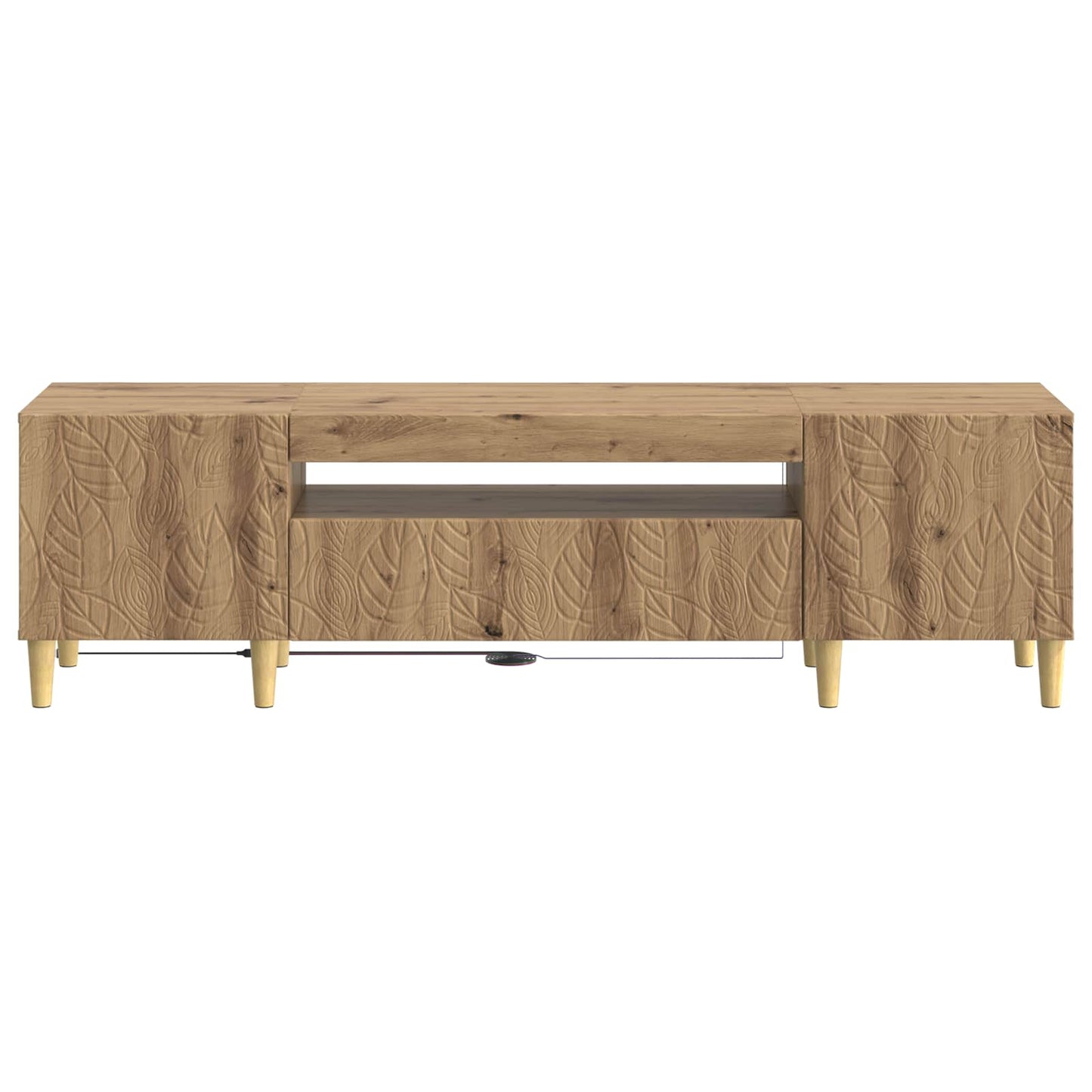 LED-TV-Schrank Artisan-Eiche Holzwerkstoff