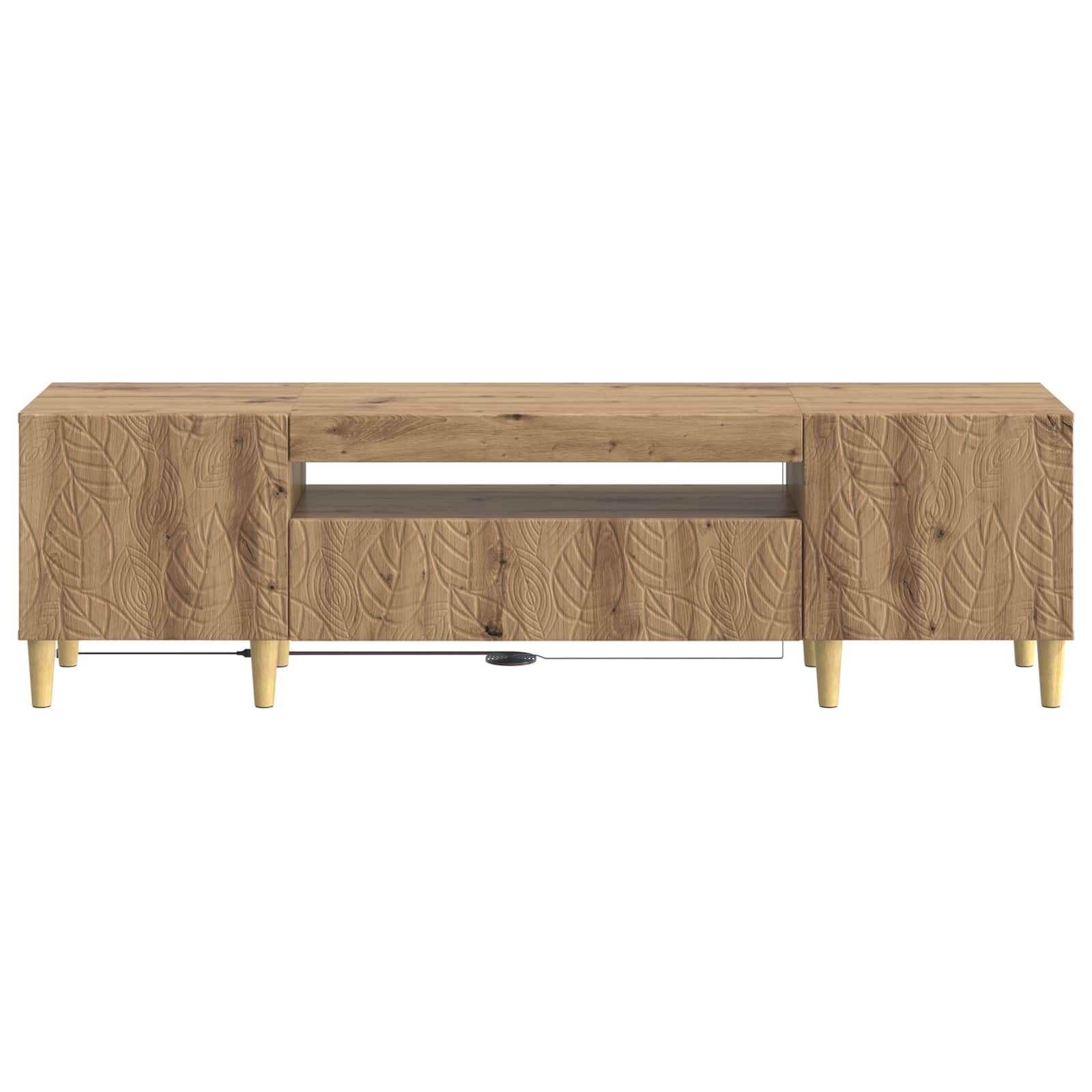 LED-TV-Schrank Artisan-Eiche Holzwerkstoff