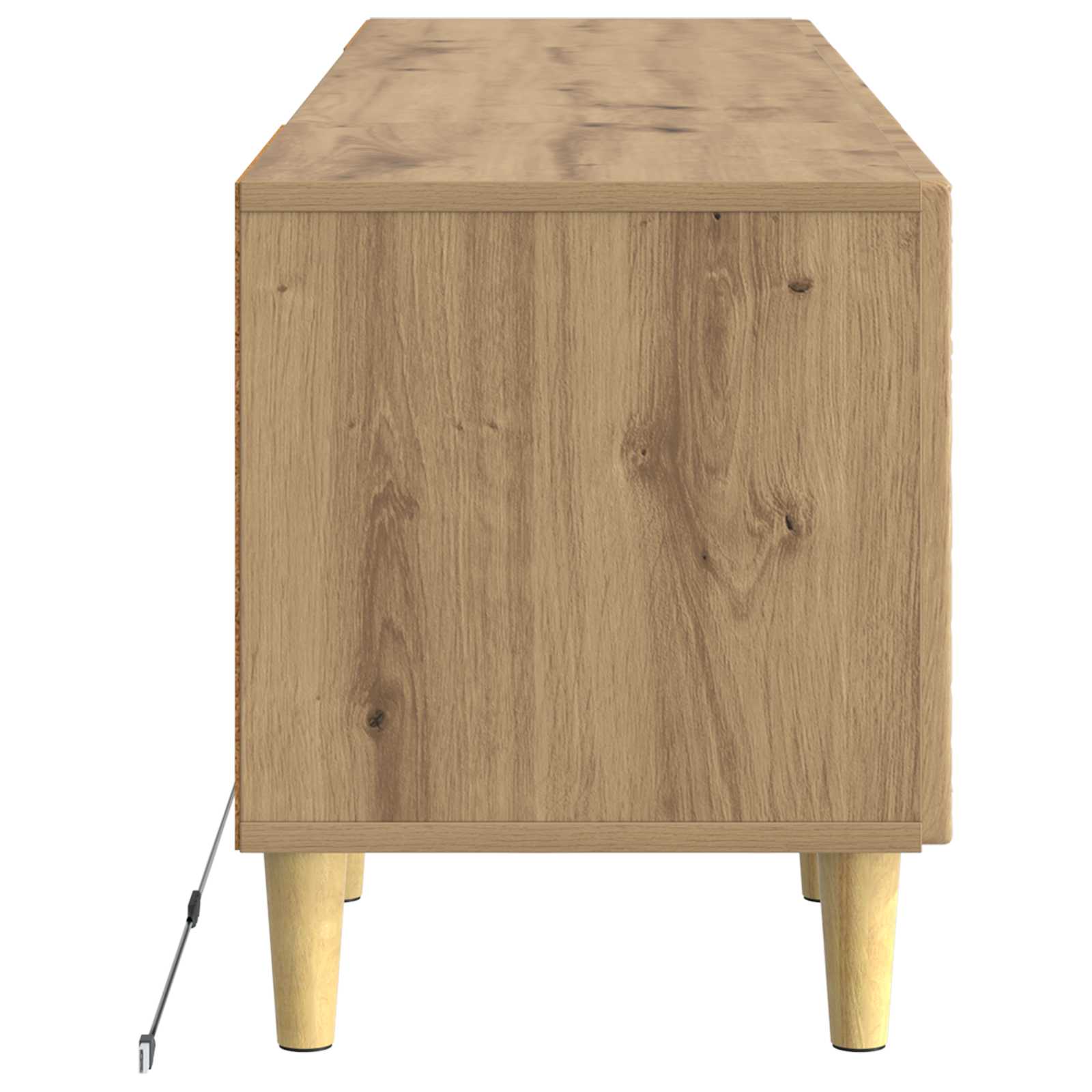 LED-TV-Schrank Artisan-Eiche Holzwerkstoff