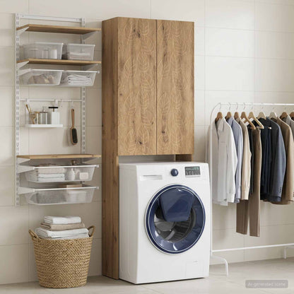 Toilettenschrank DELFT Artisan-Eiche 66 x 25,5 x 190 cm