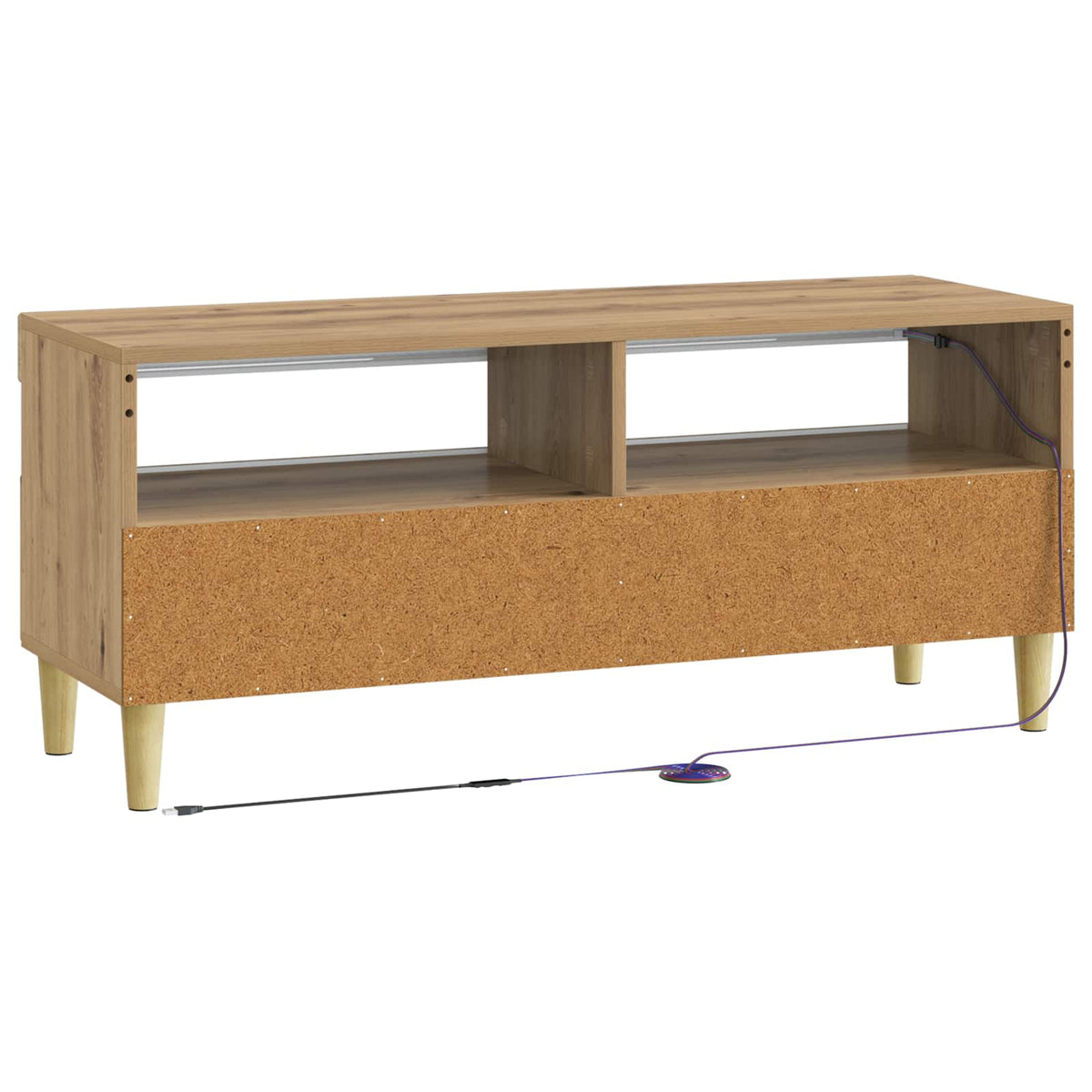 LED-TV-Schrank Artisan-Eiche Holzwerkstoff