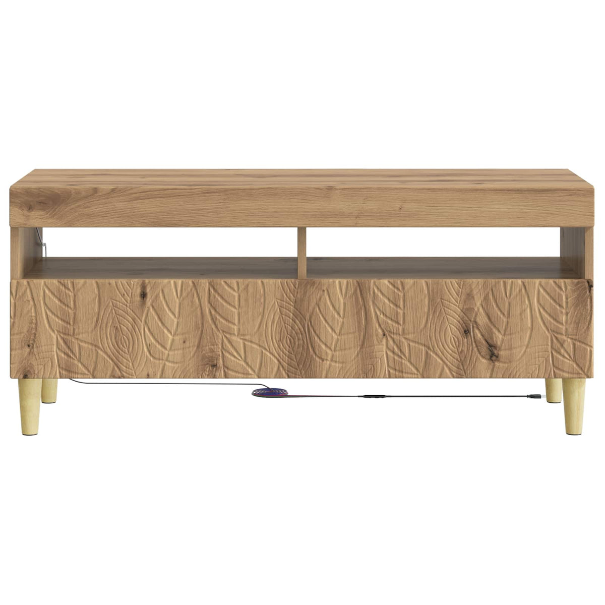 LED-TV-Schrank Artisan-Eiche Holzwerkstoff