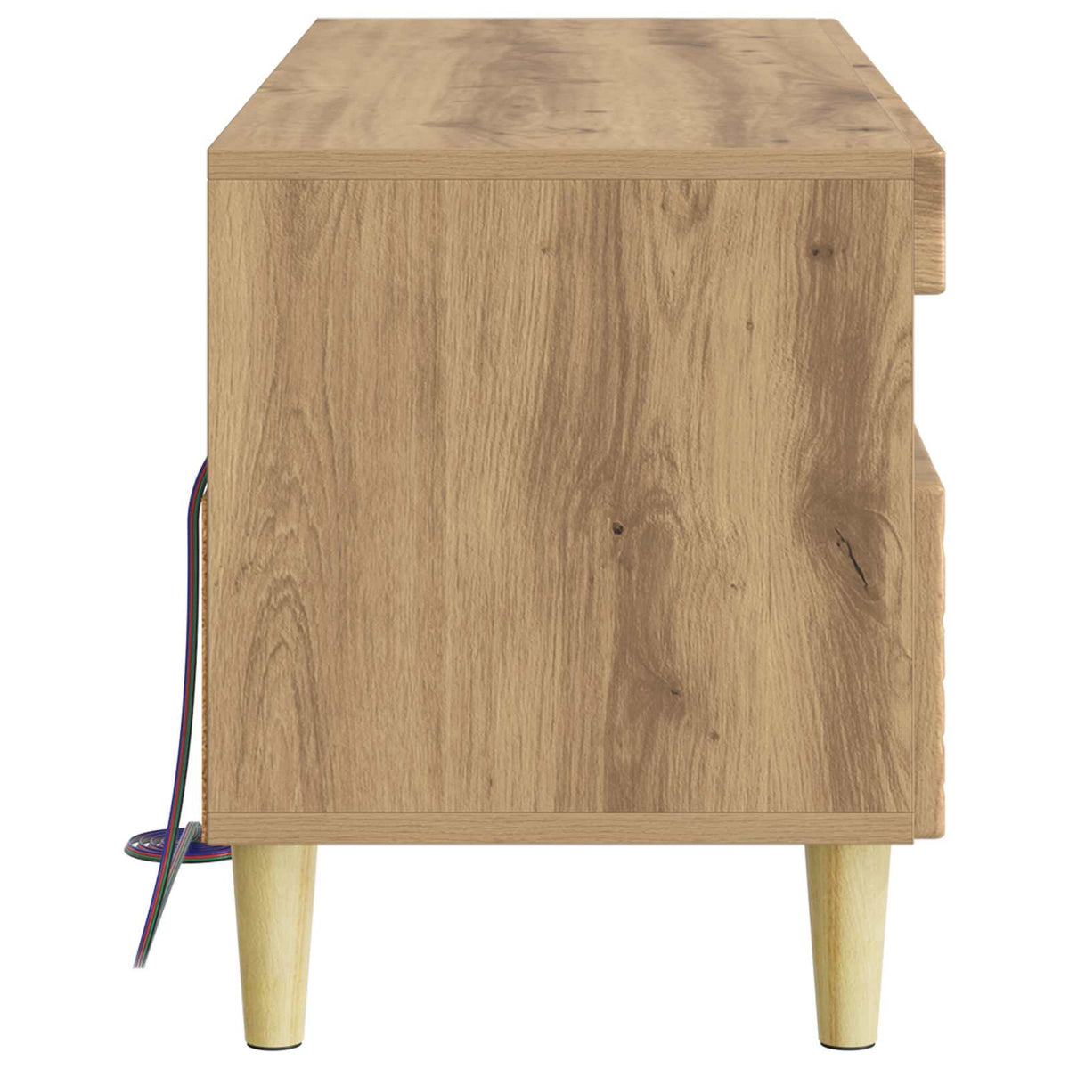 LED-TV-Schrank Artisan-Eiche Holzwerkstoff
