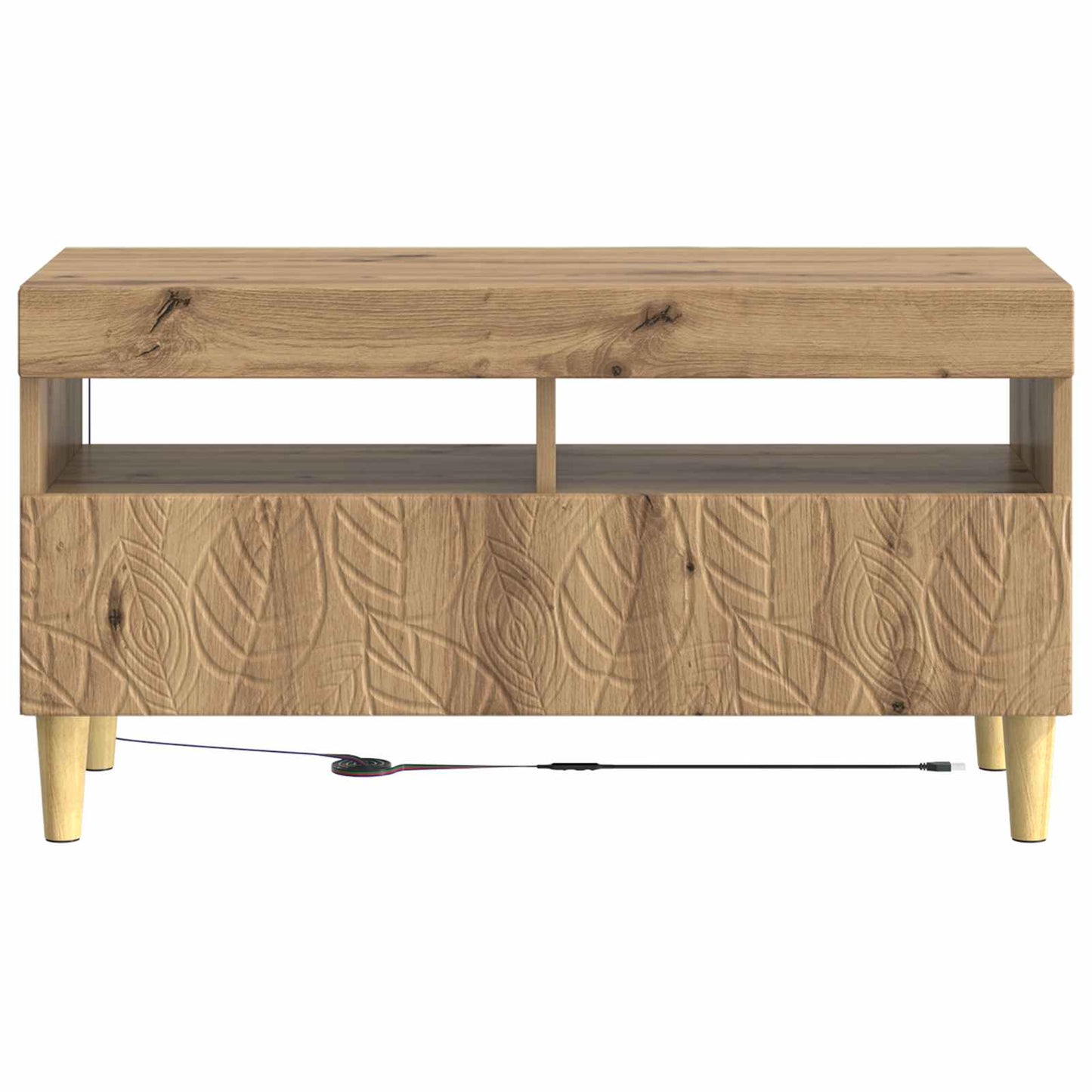 LED-TV-Schrank Artisan-Eiche Holzwerkstoff